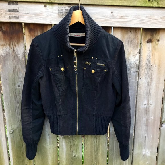 Vero Moda Citro bomber jacket in black - size S - Picture 1 of 9